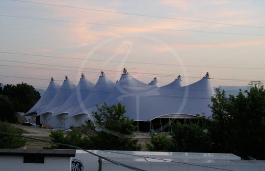 Teatro tenda dim. 45 x 65 coperture per discoteche estive