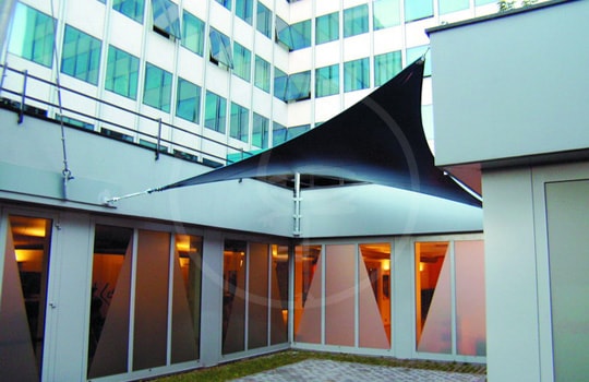 Mediaset tensile structure