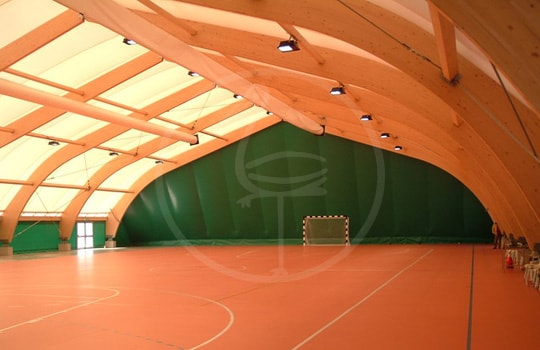 Multi-purpose sport area tensile structure - Padova ( italy )