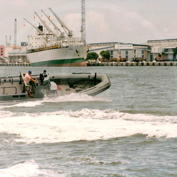 Halbstarres Boot, 10 m – Flottenstützpunkt in Norfolk