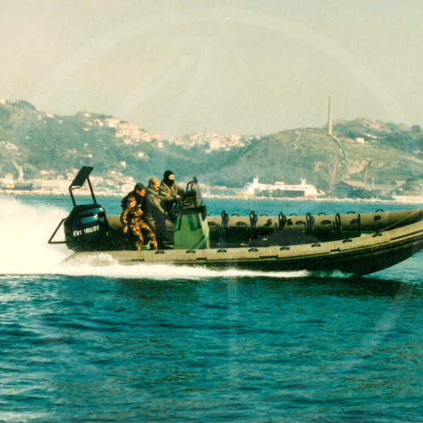 Halbstarres Boot, 7,50 m – Spezialeinheit der italienischen Marine