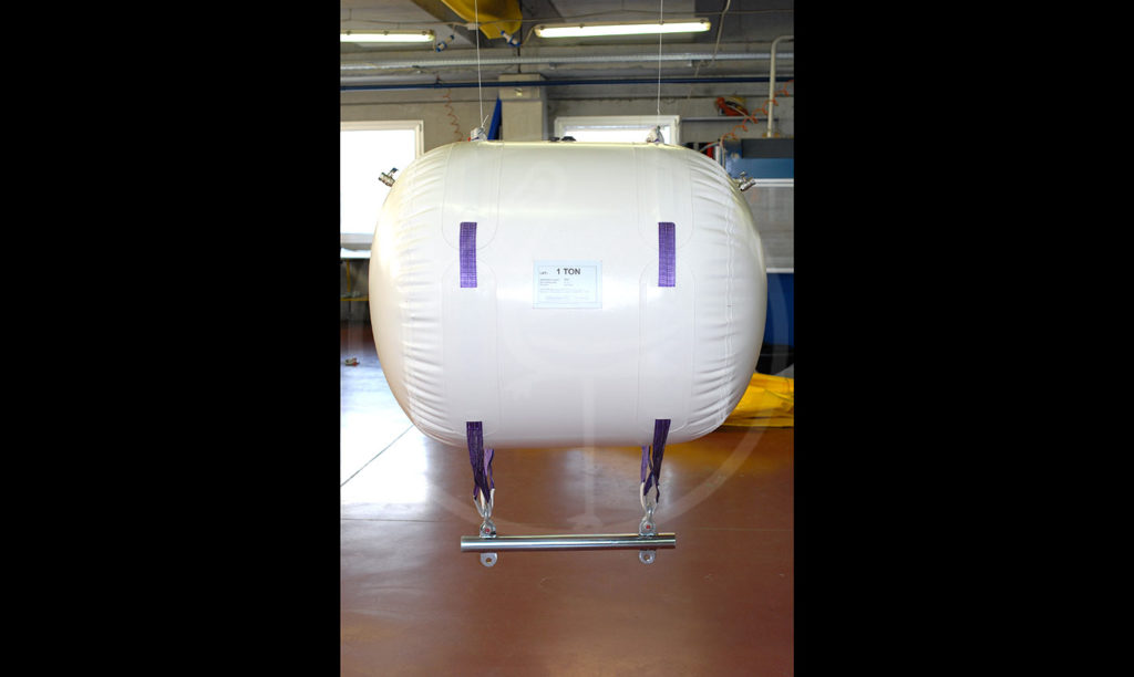 1 m³ air-tight lift balloons