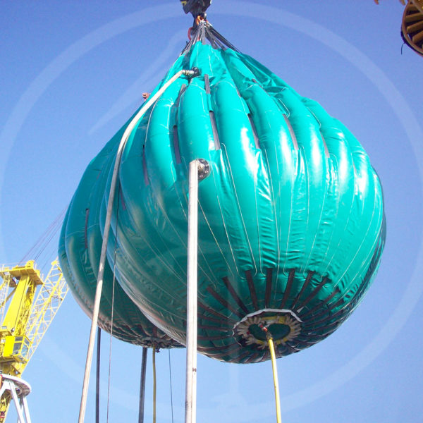 palloni per test idraulici da 25 ton