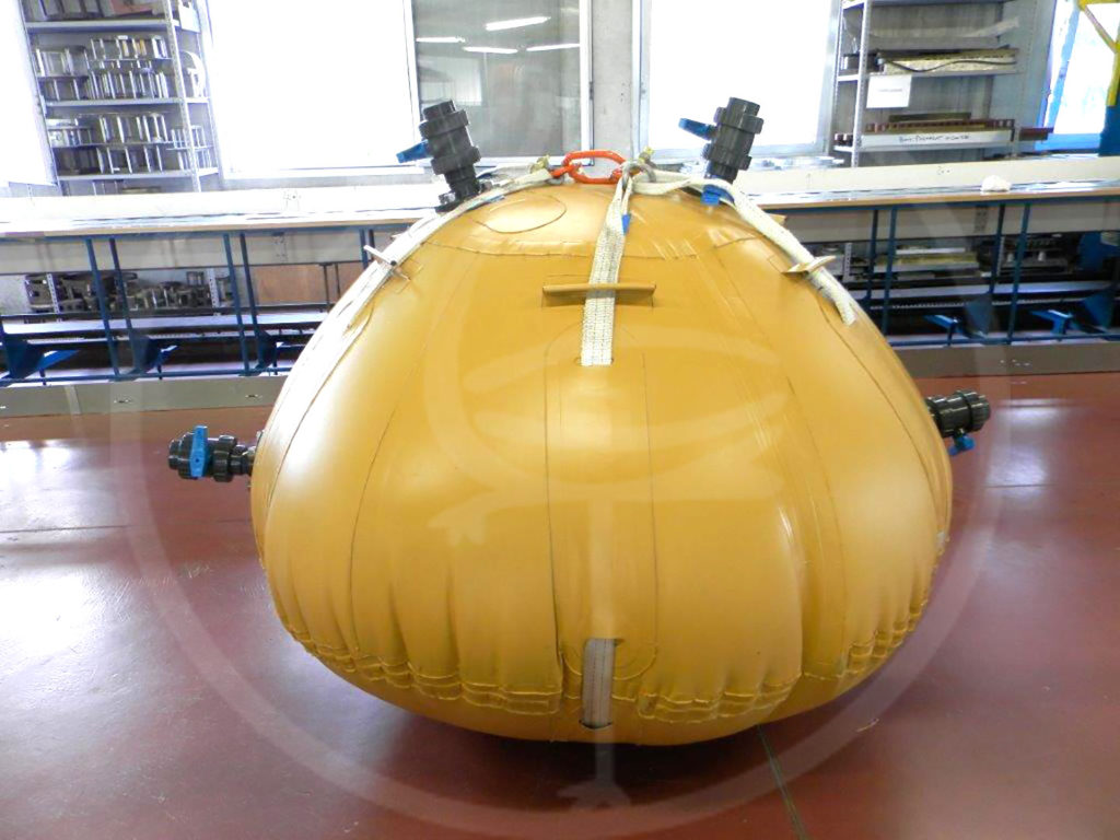 Flexibler Tank, 2.500 l, geeignet für Helikoptertransport