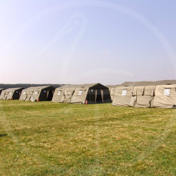 tentes gonflables pour terrain militaire