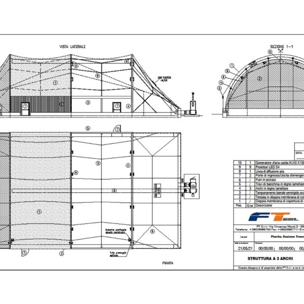 Nuovo Progetto Plasteco Milano 3 archi